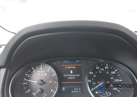 2020 Nissan Rogue Sv Fwd из США, поврежденный, VIN KNMAT2MT4LP532049